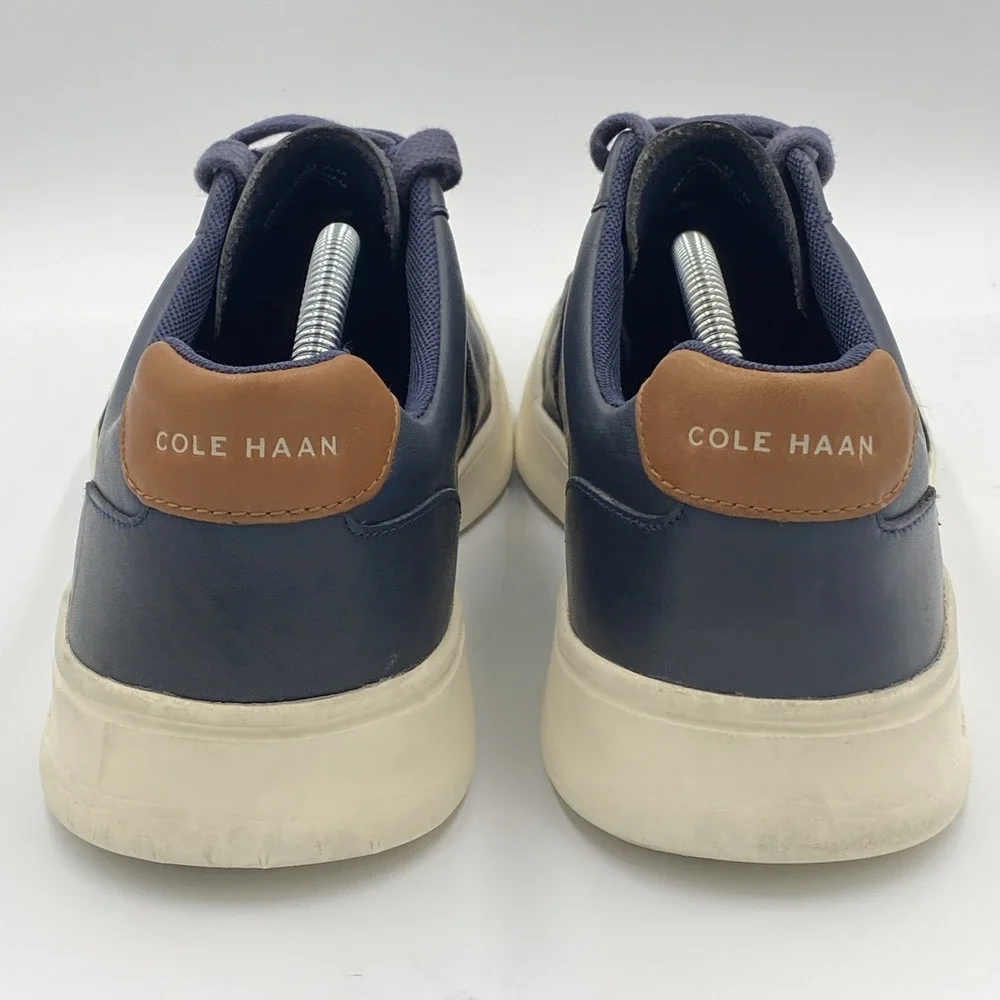 Cole Haan Grand Crosscourt Men's Size 11.5 Blue Leather Perforated Shoes C33990